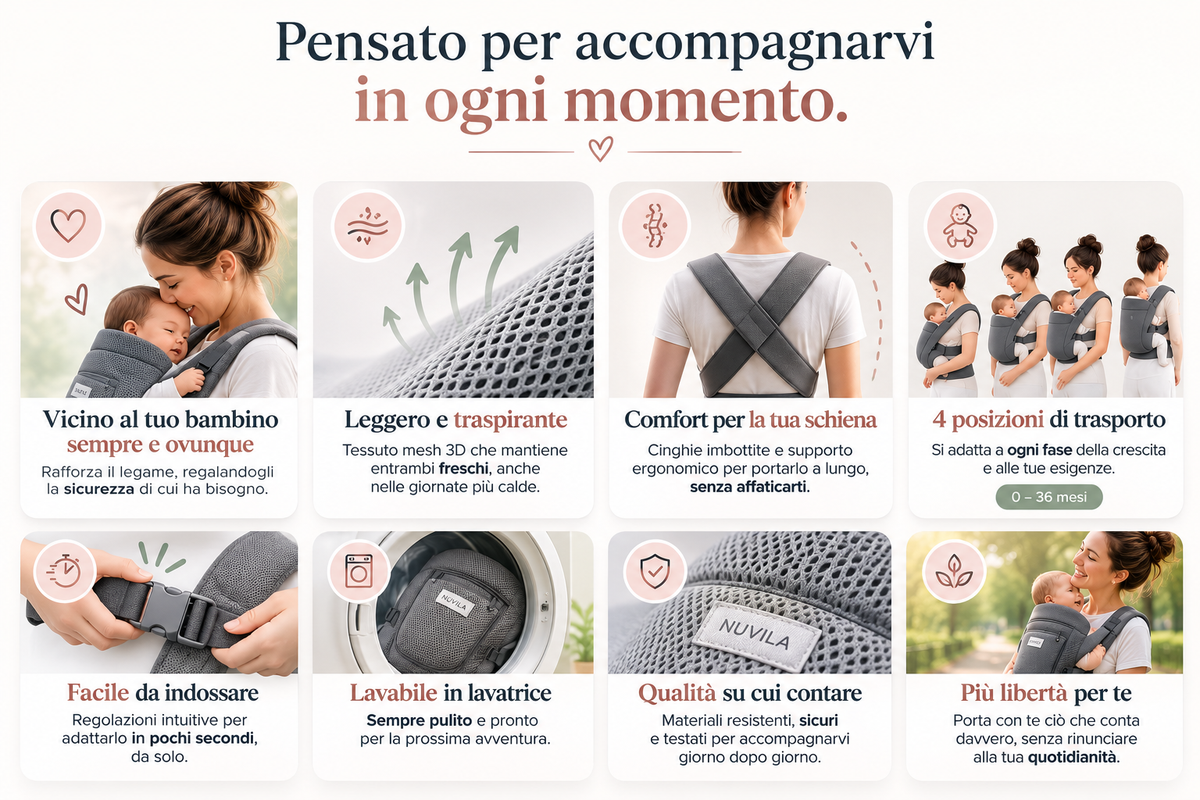 Nuvila Embrace™ | Tienilo vicino. Ritrova le tue mani.